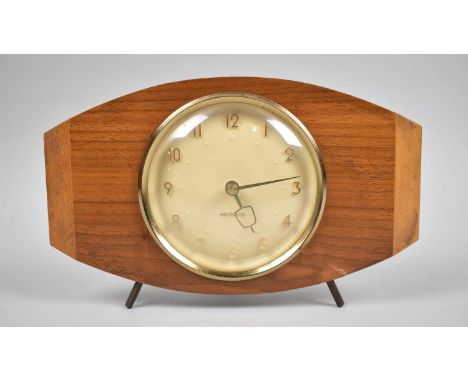 A Vintage Westclox Mantle Clock, 22cm wide 