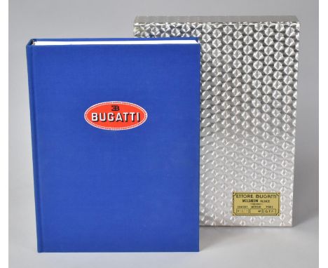 A Bound Volume, Bugatti Magnum by Hugh Conway with Marice Sauzay, Bound in Blue Cloth and with Metal Effect Slip Case, Having