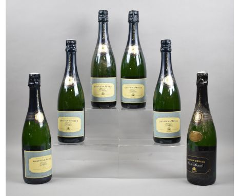 A Collection of Six Bottles of Gratien and Meyrer Delice, Demi-sec Sparkling Wine 