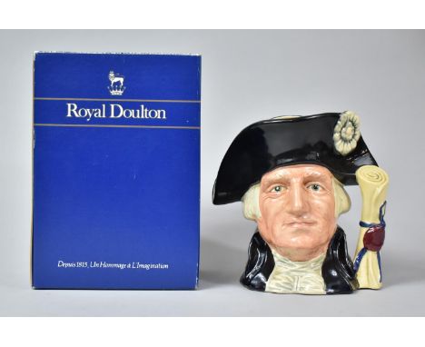 A Royal Doulton Character Jug, George Washington (D6669) First Issued in 1982 to Celebrate the 250th Anniversary of His Birth
