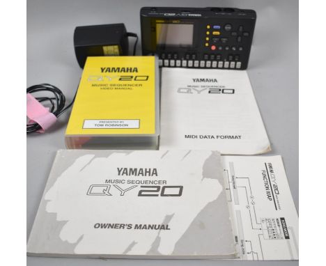 A Vintage Yamaha QY20 Music Sequencer with Instruction Manual and Demonstration Video 