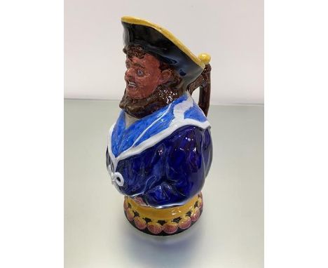 A Wemyss ware Jolly Sailor toby jug, c.1900, painted Wemyss mark (h.28cm).  Provenance: Lyon &amp; Turnbull, Edinburgh, lot 2
