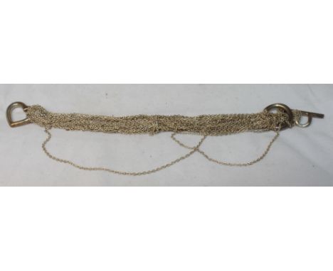 		A Tiffany & Co. silver muti chain bracelet. C.R. All good