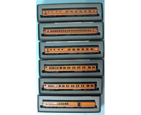Bachmann Spectrum, six boxed coaches: no.s 89031, 89032, 89034(2) and 89036(2), (6).