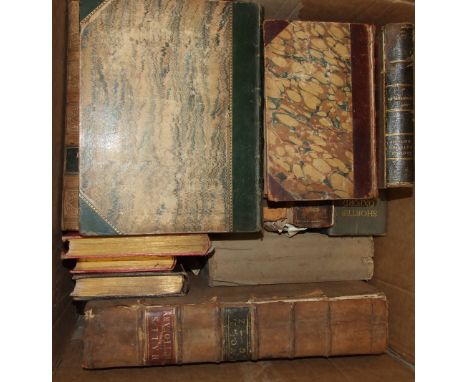 Cattermole (Rev Richard), The Great Civil War, engr plts, hf mor gt, 4to, n.d; Hall (William Henry), The New Royal Encyclopae