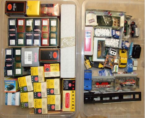 A quantity of boxed and unboxed diecast vehicles by Vanguard, Lledo, Solido, etc, (38 boxed).