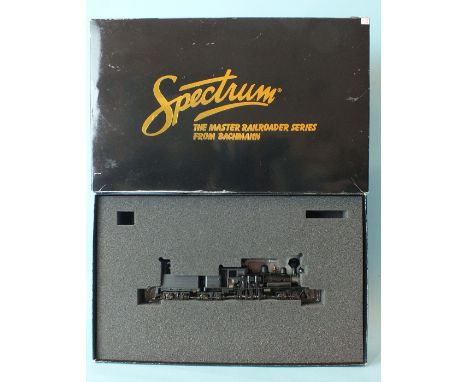 Bachmann Spectrum, 81903, 80-ton three-truck Shay Greenbrier & Elk River (wood cab) locomotive, boxed.