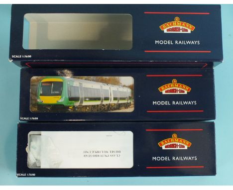 Bachmann, 32-466 Class 170 2-car DMU Set "London Midland", boxed.