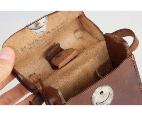 An Early Leica ETRIN Case, marked 'Leica' and 'Leitz' to front