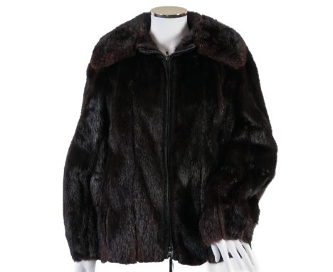 A vintage Christian Dior fur jacket.