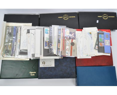 A large collection of 20th century postage stamp first day covers held within presentation albums to include topics, Symbols 