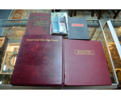 A quantity of mostly early 20th century British and foreign postage stamps, definitives, collectables and first day covers, l