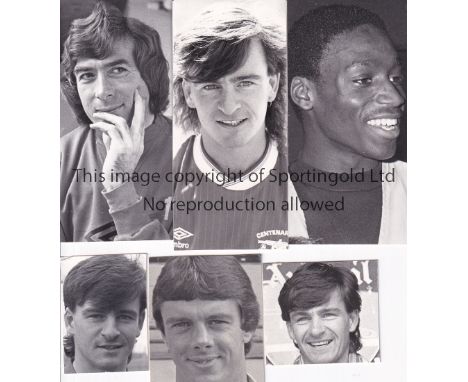 ARSENAL       Thirty small B/W portrait Press photos from the 1980's.     Generally good