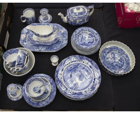 Large quantity of Spode Italian Dinner Ware