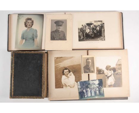 An early 20th century photograph album containing many albumen type photographs detailing Parmoor House in Frieth the county 