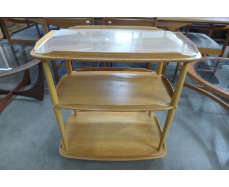 An Ercol three tier trolley