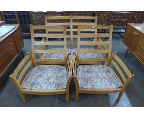 An Ercol three piece lounge suite