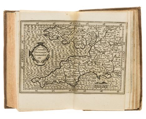 Britain.- Camden (William) Britannia, sive florentiss. Regnorum Angliae, Scotiae, Hiberniae..., woodcut device on title, 19 d