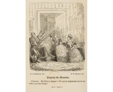 NO RESERVE Buckstone (John Baldwin) Popping the Question: A Farce, In One Act, first edition, engraved frontispiece by Bonner