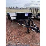 2012 H&H Car Trailer w/ tilt bed