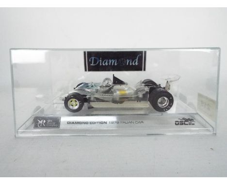 SRC - An unusual limited edition model from the Diamond Edition series, a 1979 Ferrari 312 T4 with a see through body and bra