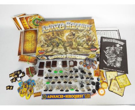 Games Workshop - A boxed vintage 1989 Advanced HeroQuest game. # 0571. The set appears in Very Good condition and comes with 