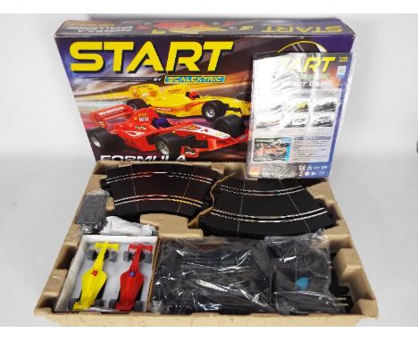 scalextric c1408 formula 1 challenge start set