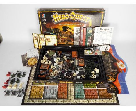 MB Games - Games Workshop - A boxed vintage 1990 HeroQuest board game. The set appears in Very Good condition and comes with 