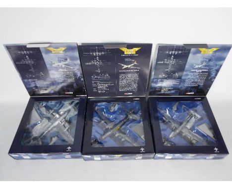 Corgi Aviation Archive - 3 x boxed 1:144 scale Boeing B-29 military aircraft, a B-29 Hawg Wild in USAF livery number 1220 of 