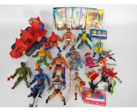 Mattel - A collection of unboxed vintage Master of the Universe figures by Mattel together with an unboxed Master of the Univ