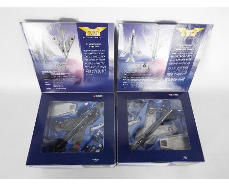 Corgi Aviation Archive - 2 x boxed limited edition 1:72 scale English Electric Lightning aircraft # 49402 Lightning F2 92 Sqn