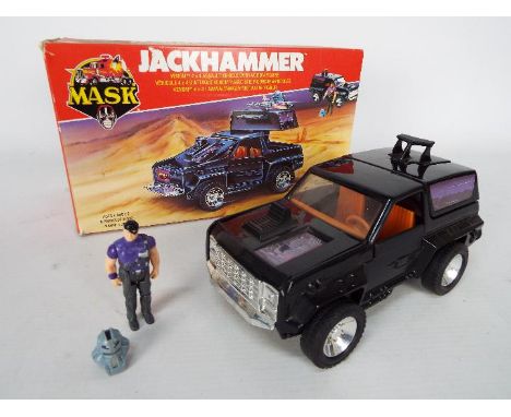Kenner - Mask - A boxed 1985 Mask Jackhammer Venom  4 x 4 assault vehicle with action figure. The model appears in Very Good 
