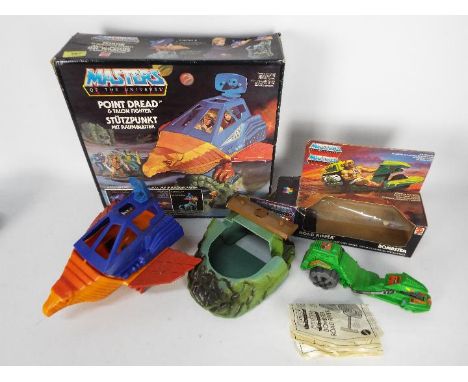 Mattel - Two boxed vintage 1982/3 Masters of the Universe vehicles. Lot includes 'Road Ripper'; together with 'Point Dread &a