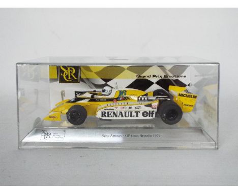 SRC - A limited edition Renault RS10 GP car as driven by Rene Arnoux in the 1979 British Grand Prix. This car is number 353 o