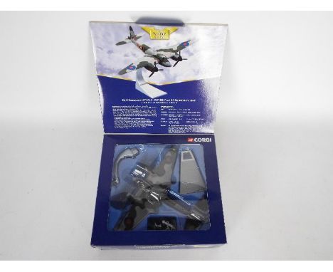 Corgi Aviation Archive -A boxed Limited Edition diecast 1:72 AA32803 DH Mosquito NF MK.II DZ726 141Sqn RAF. The model appear 