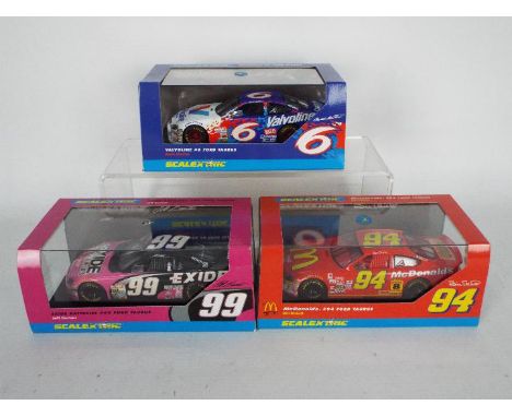 Scalextric - Three boxed Scalextric Nascar 'Ford Taurus'  Special Edition models. Lot includes C2146 Valvoline #6 no.1234 of 