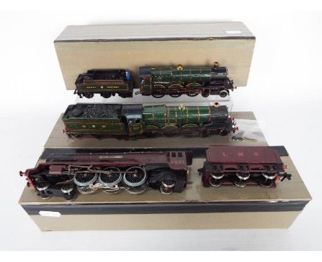 Hornby Dublo - 3 x locos, a re named Castle Class, a Duchess Of Atholl and a modified Castle Class now named Shooting Star. T