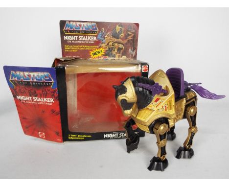 Mattel - A boxed vintage 1984 Masters of the Universe 'Night Stalker' by Mattel. The model appears to be in Very Good conditi