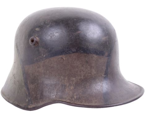 Model 1918 Camouflage Trench Helmet, as explained in Feldzug 18, to obtain the camouflage version of the M.1918 helmet is ext