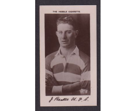 Cigarette card, Football, R. Binns, Halifax Town Footballers, type card, J. Beattie (vg) (1)