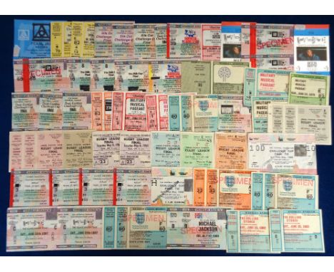Tickets, a collection of approx. 50 tickets, all from events at Wembley, many Football related inc. FAC Final 1982 (x 2 speci