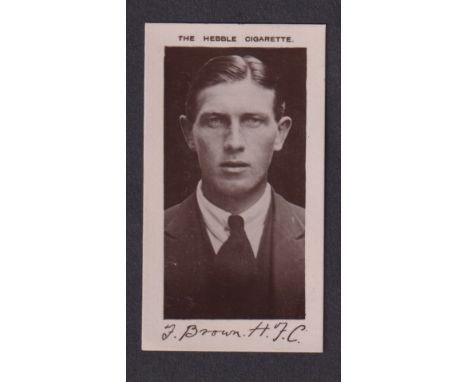 Cigarette card, Football, R. Binns, Halifax Town Footballers, type card, F. Brown (vg) (1)