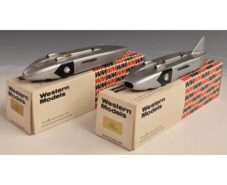 Two Western Models 1:43 scale diecast model 1938 Thunderbolt vehicles WMS 30, both in original boxes. 