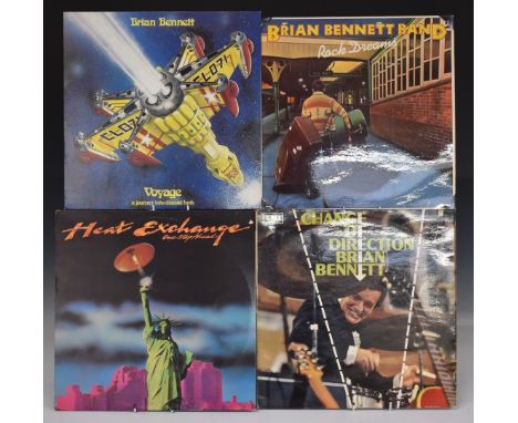 Brian Bennett - Four albums including Voyage (DJF 20532), Rock Dreams (DJF 20499), Change Of Direction (SX 6144) and Heat Exc