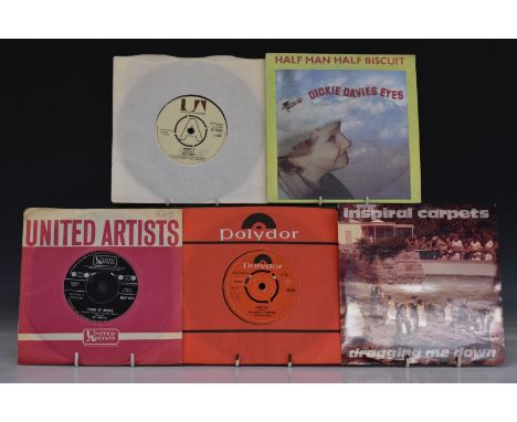 Approximately 250 singles including Half Man Half Biscuit, MC Hammer, Paul Hardcastle. Steve Harley and Cockney Rebel, George