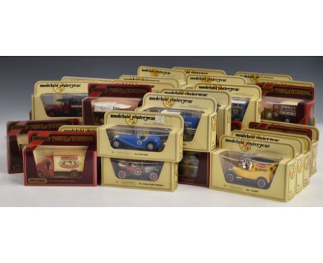Forty-nine Matchbox Models of Yesteryear diecast model vehicles, all in original boxes.&nbsp;
