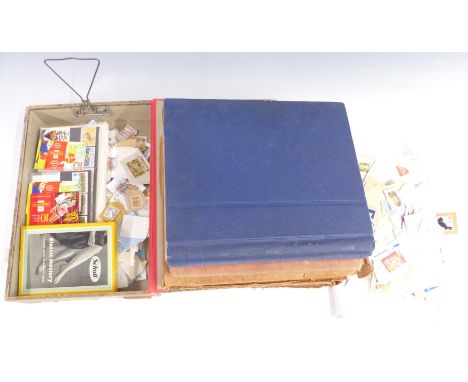        Two New Ideal Postage Stamps albums – British Empire & Foreign Countries K-Z and two springback albums – including sta