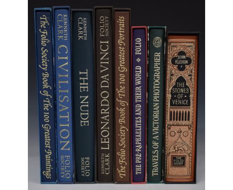 [Folio Society] The Stones of Venice by John Ruskin Edited with Preface by Jan Morris, The Pre-Raphaelites and Their World&nb