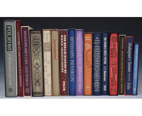 [Folio Society] Folio 60 A Bibliography 1947-2006, Shakespeare’s Life and World 2004, Shakespeare’s Sonnets, Benjamin Frankli