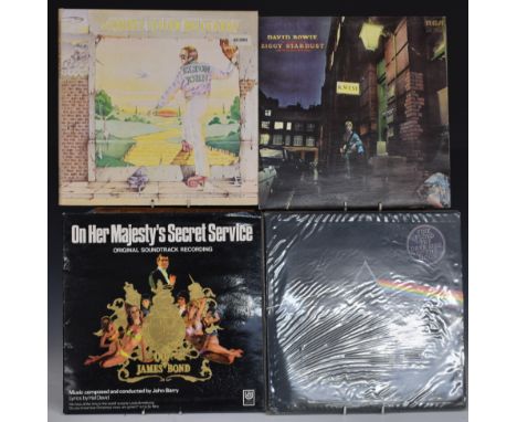 Twenty two albums including Pink Floyd, David Bowie, Elton John, Jimmy Ruffin, Electric Light Orchestra, Cat Stevens and 2 Ja
